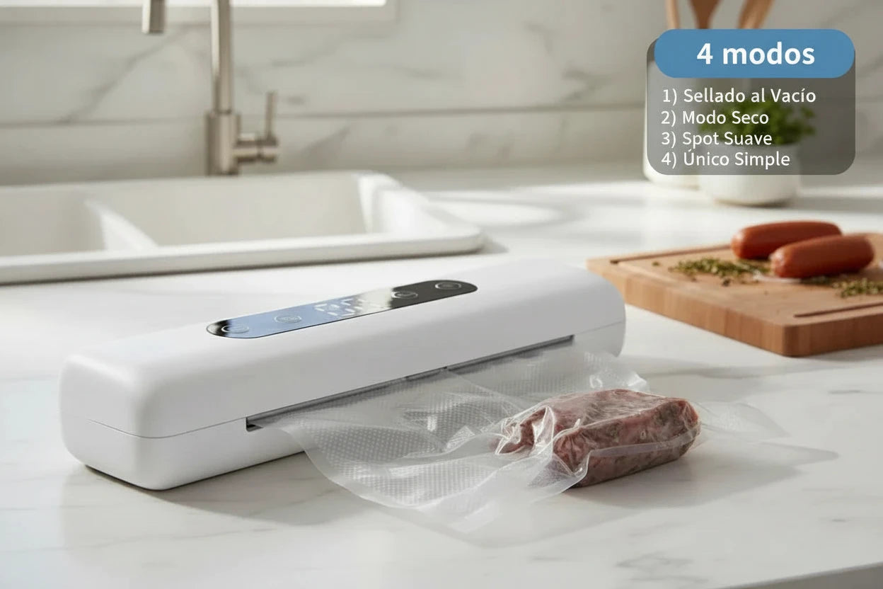 Envasadora al vacío eléctrica para alimentos – Máquina de sellado y conservación