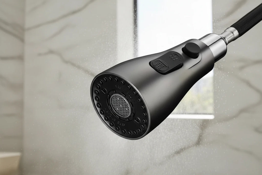 Cabezal de grifo extraíble universal para cocina – 3 modos de chorro