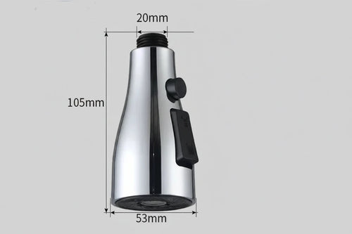 Cabezal de grifo extraíble universal para cocina – 3 modos de chorro