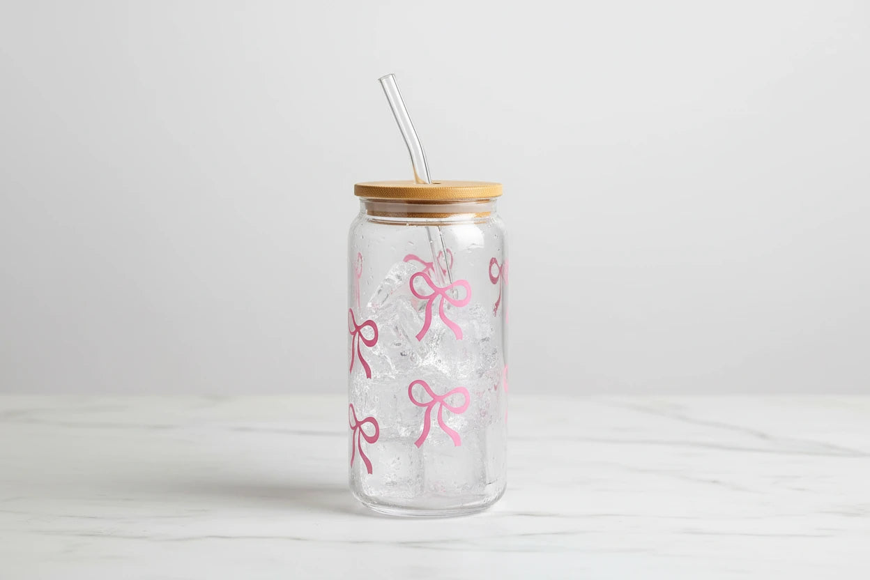 Vaso con tapa - Estilo minimalista