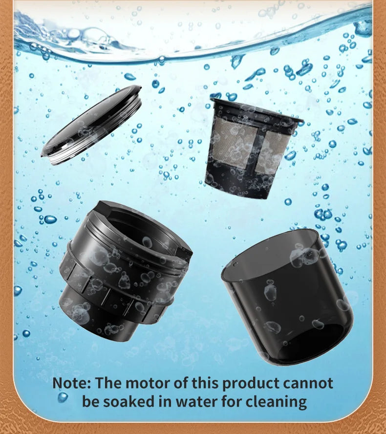 “Cafetera Portátil JFBONIN CM-1999 – Compacta, Segura y Fácil de Usar para Café en Cualquier Lugar